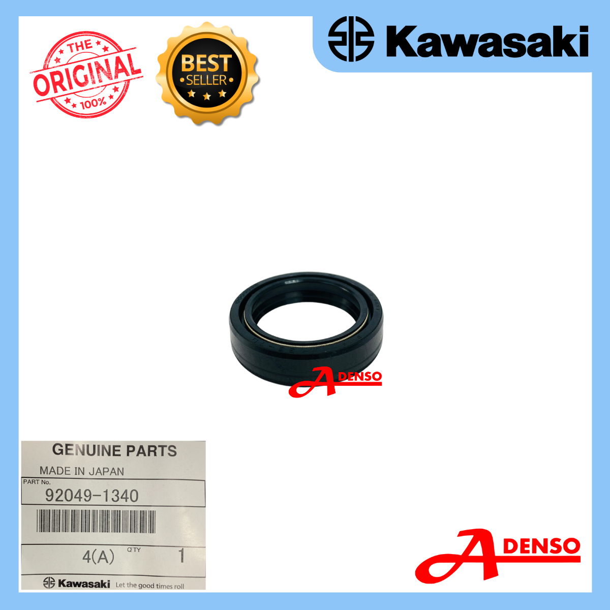 ZX150 FORK OIL SEAL (33X46X10.5)