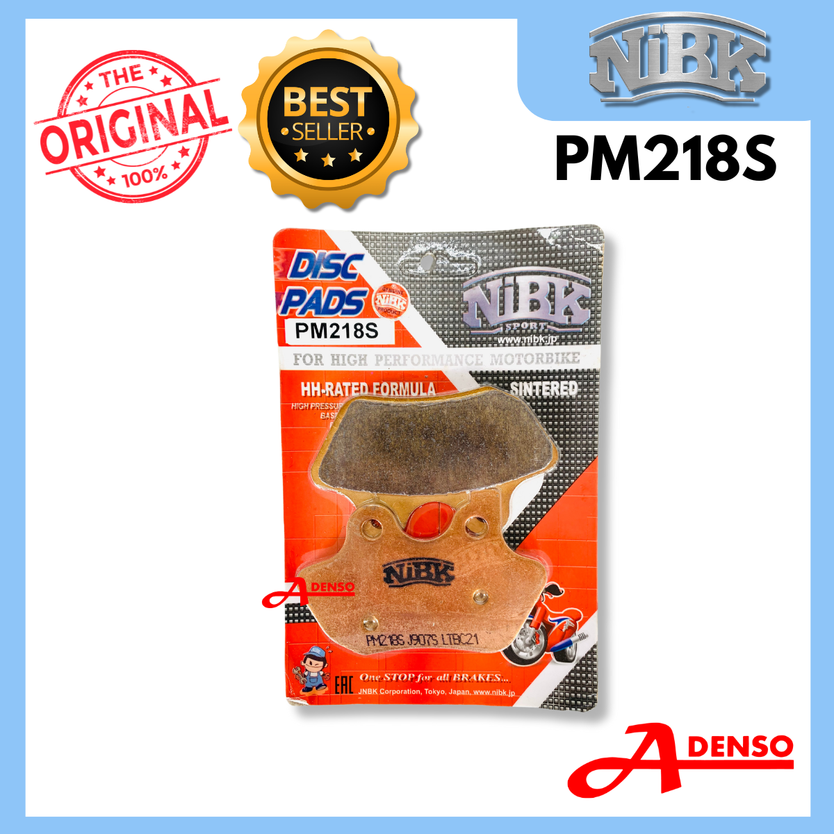 NIBK PM218S SINTERED BRAKEPAD
