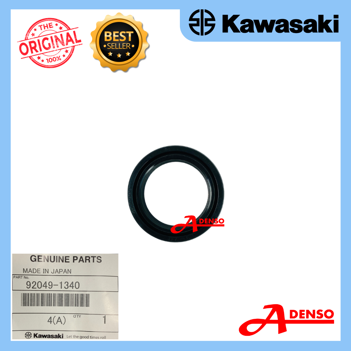 ZX150 FORK OIL SEAL (33X46X10.5)