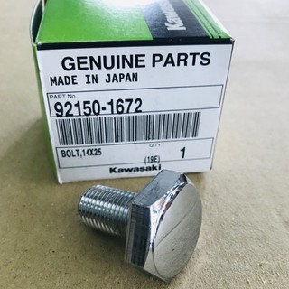 ZX150 RR150 SUPERKIPS NINJA150RR BOLT 92150-1672 14X25 & WASHER