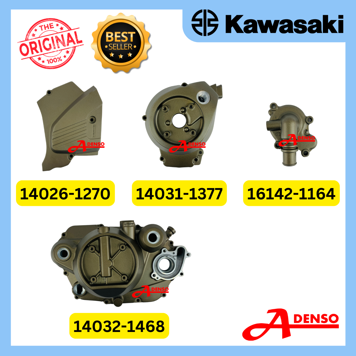 ユウ ZX150 RR150 SUPERKIPS CASING CRANKCASE COVER ENGINE CLUTCH